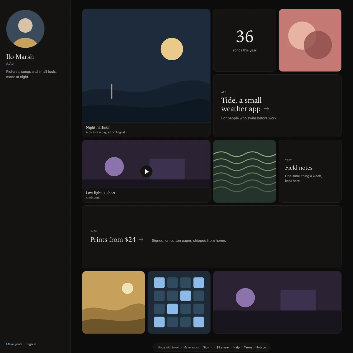 One maker’s page